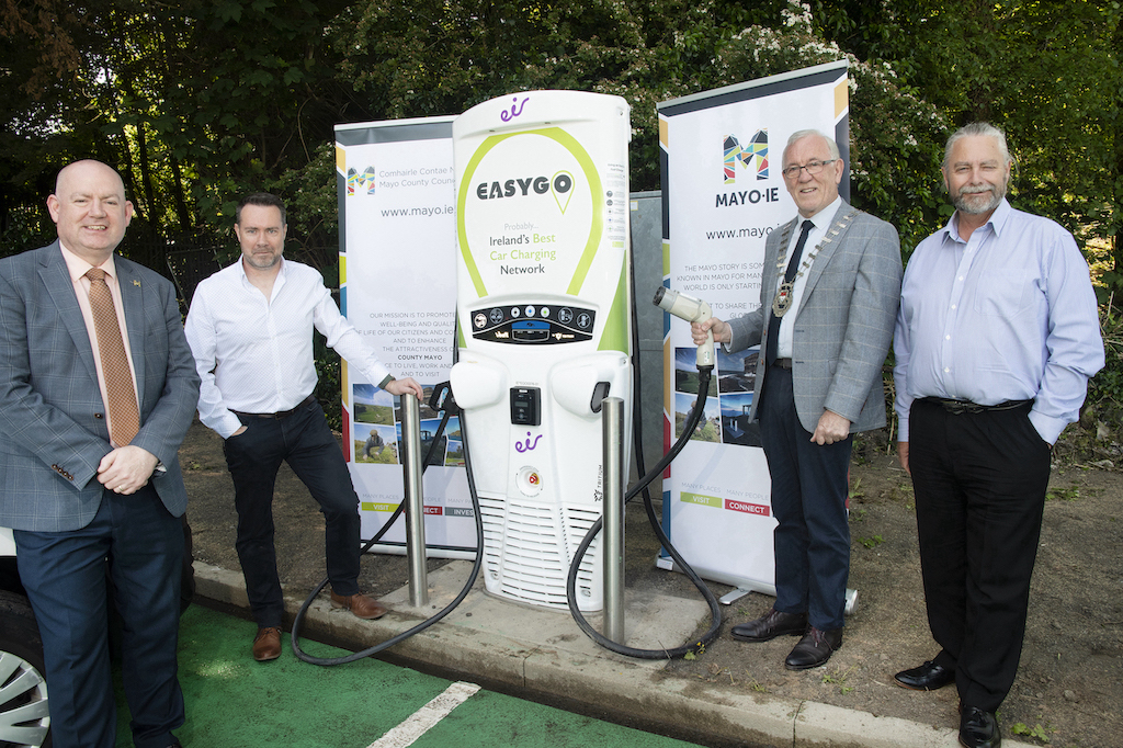 EasyGo launches Mayo Electric Vehicle charging network following €1 million investment