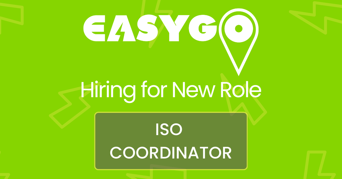 EasyGo - Hiring for an ISO Coordinator with EasyGo logo